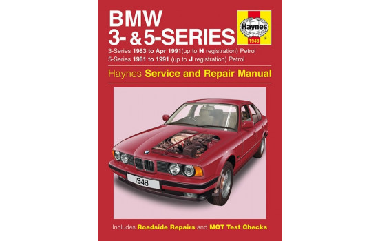 Haynes Workshop Manual BMW 3- & 5-Series petrol (1981-1991)