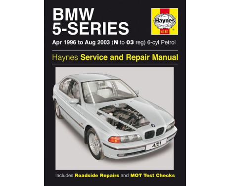 Haynes Workshop Manual BMW 5-Series 6-cyl petrol (1996-2003)