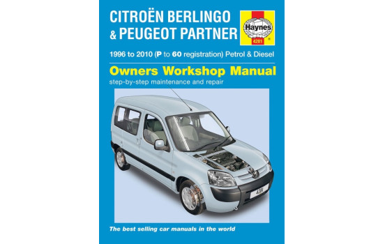 Haynes Workshop manual Citroën Berlingo & Peugeot Partner petrol & diesel (1996-2010), Image 2
