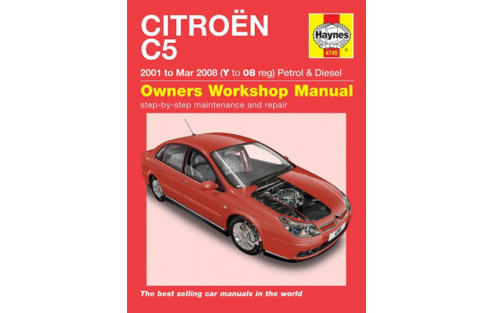 Haynes Workshop manual Citroën C5 petrol & diesel (2001-March 2008)