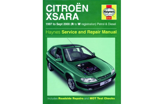 Haynes Workshop manual Citroën Xsara Petrol & Diesel (1997-Sept 2000)