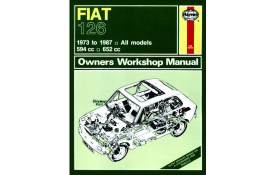 Haynes Workshop manual Fiat 126 (1973-1987) classic reprint