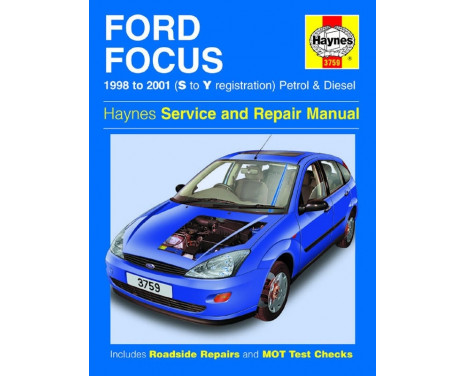 Haynes Workshop manual Ford Focus petrol & diesel (1998-2001)