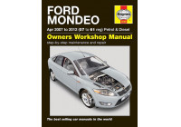 Haynes Workshop manual Ford Mondeo gasoline & diesel (Apr 07 - 12)