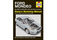 Haynes Workshop manual Ford Mondeo Petrol & diesel (Apr 07 - 12)