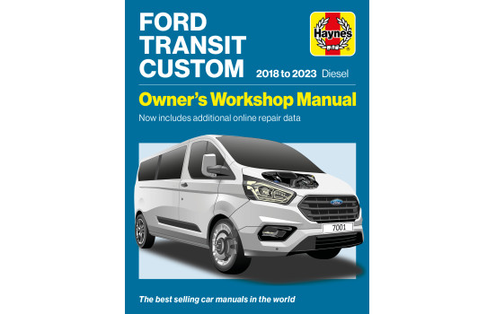 Haynes Workshop Manual Ford Transit Tourneo Custom Diesel (2018-2023)