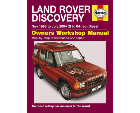 Haynes Workshop manual Land Rover Discovery diesel (Nov 1998-Jul 2004)