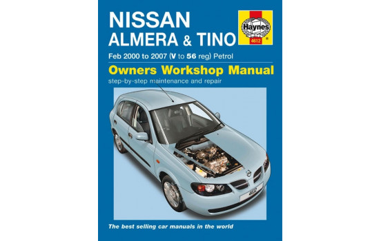 Haynes Workshop manual Nissan Almera & Tino petrol (Feb 2000-2007)