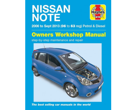 Haynes Workshop manual Nissan Note Petrol & diesel (2006-2013)