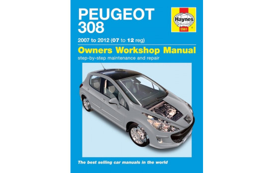 Haynes Workshop manual Peugeot 308 petrol & diesel (2007-2012)