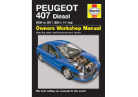 Haynes Workshop manual Peugeot 407 diesel (2004-2011)