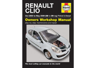 Haynes Workshop manual Renault Clio petrol & diesel (Oct 2005-May 2009)