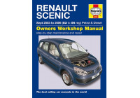 Haynes Workshop manual Renault Scénic gasoline & diesel (Sept 2003-2006)