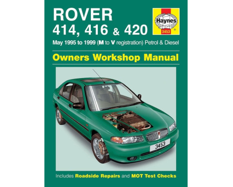 Haynes Workshop manual Rover 414, 416 & 420 gasoline & Diesel (1995-1999)
