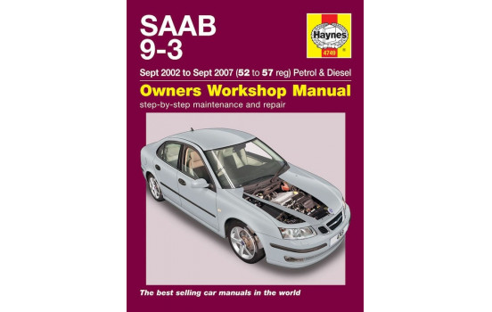 Haynes Workshop manual Saab 9-3 petrol & diesel (Sep 2002 - Sep 2007)