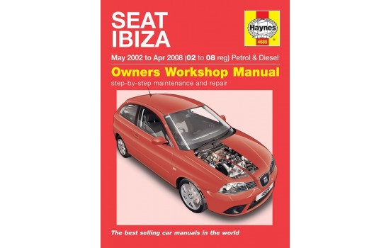 Haynes Workshop manual Seat Ibiza Petrol & diesel (May 2002-Apr 2008)