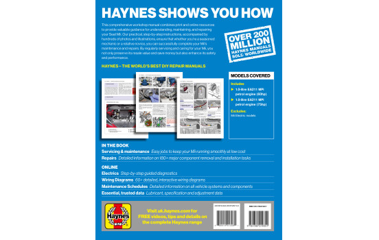 Haynes Workshop Manual Seat Mii Petrol (2012-2019), Image 2