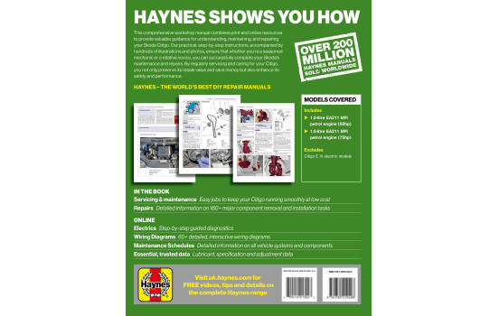 Haynes Workshop Manual Skoda Citigo Petrol (2012-2019), Image 2