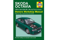 Haynes Workshop manual Skoda Octavia Petrol & Diesel (1998-Apr 2004)
