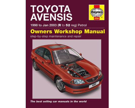 Haynes Workshop manual Toyota Avensis petrol (1998-2003)