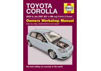 Haynes Workshop manual Toyota Corolla Petrol & Diesel (2002-2007)