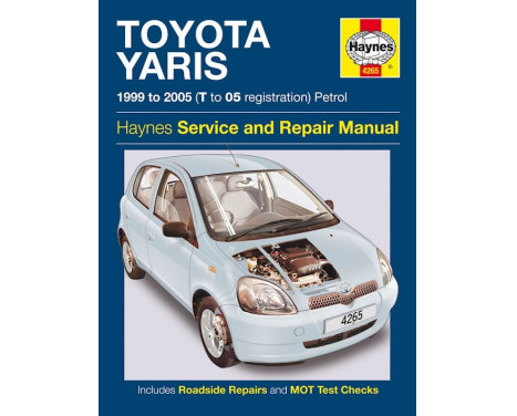 Haynes Workshop manual Toyota Yaris petrol (1999 - 2005)