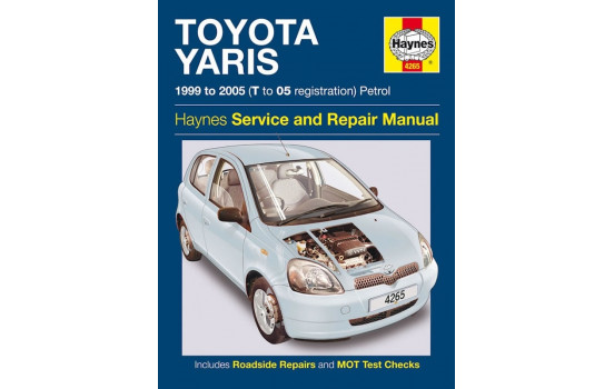 Haynes Workshop manual Toyota Yaris petrol (1999 - 2005)
