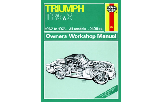 Haynes Workshop manual Triumph TR5 & 6 (1967 - 1975) classic reprint