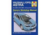 Haynes Workshop manual Vauxhall / Opel Astra (Dec 2009-2013)