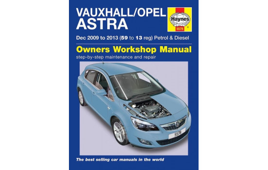 Haynes Workshop manual Vauxhall / Opel Astra (Dec 2009-2013)