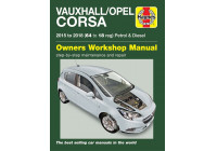Haynes Workshop manual Vauxhall / Opel Corsa petrol & Diesel (2015-2018)