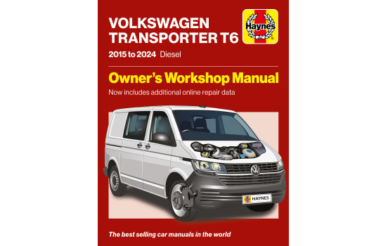 Haynes Workshop Manual Volkswagen Transporter T6 Diesel 2WD (2015-2024)