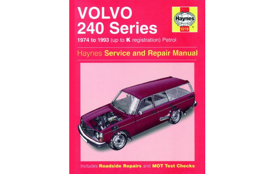Haynes Workshop manual Volvo 240 Series petrol (1974-1993)