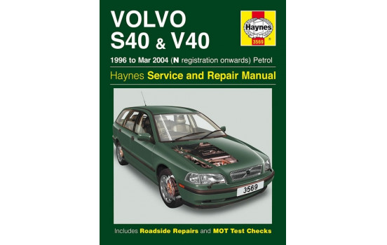 Haynes Workshop manual Volvo S40 & V40 petrol (1996 - March 2004)