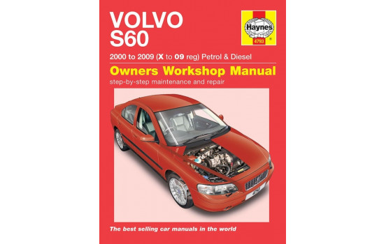 Haynes Workshop manual Volvo S60 gasoline & Diesel (2000-2009)
