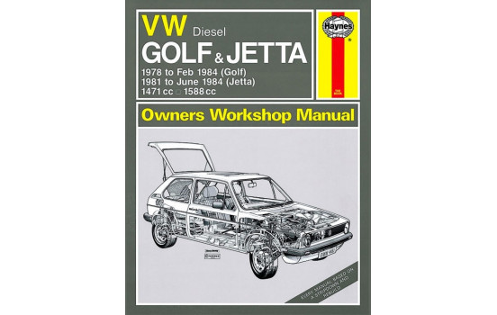 Haynes Workshop manual VW Golf & Jetta Mk 1 Diesel (1978-1984) classic reprint