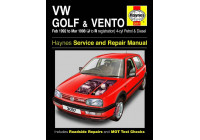 Haynes Workshop manual VW Golf & Vento Petrol & Diesel (Feb 92 - Mar 98) J to R