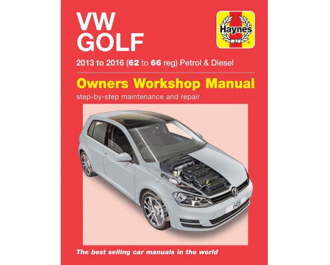 Haynes Workshop manual VW Golf Petrol & Diesel (2013-2016)