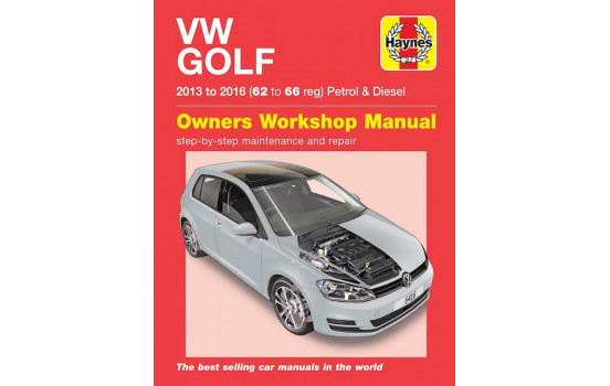 Haynes Workshop manual VW Golf Petrol & Diesel (2013-2016)