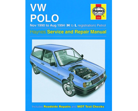 Haynes Workshop manual VW Polo petrol (1990-1994)