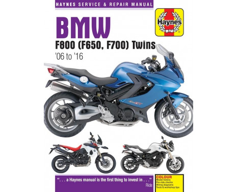 BMW F650, F700 & F800Twins (06-16)