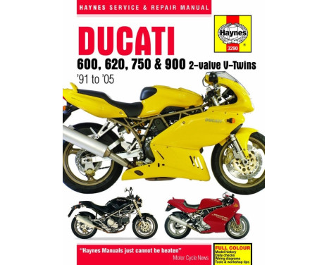 Ducati 600, 620, 750 & 900 2-valve V-Twins (91- 05)