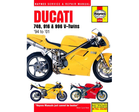 Ducati 748, 916 & 9964-valve V-Twins (94 - 01)