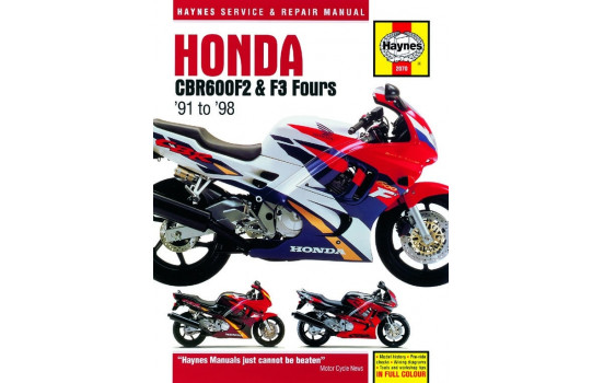 Honda CBR600F2 & F3 Fours (91 - 98)
