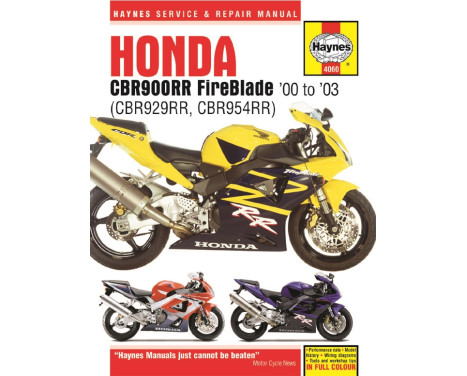 Honda CBR900RR FireBlade (00 - 03)