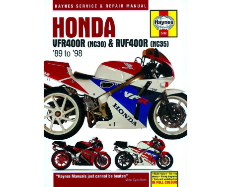 Honda VFR400 (NC30) & RVF400 (NC35) V-Fours (89 - 98)