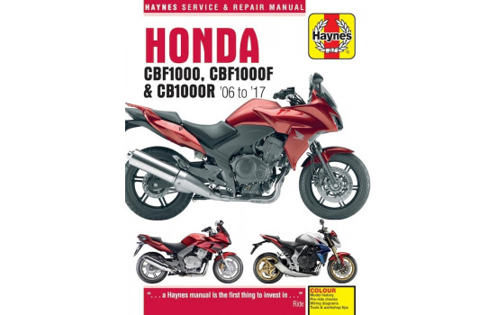 HondaCBF1000 (06-10), CBF1000F (11-17) & CB1000R (08-17)