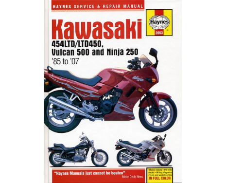Kawasaki454LTD / LTD450, Vulcan500 & Ninja 250 (85 - 07)