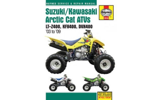 Suzuki / Kawasaki ArcticCat ATVs (03 - 09)