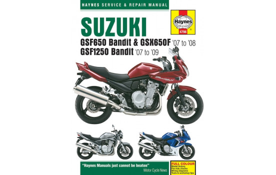 SuzukiGSF650 / 1250Bandit & GSX650 / 1250F (07-14)